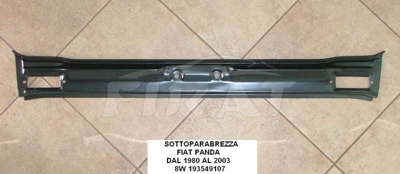 TRAVERSA SOTTOPARABREZZA FIAT PANDA 80 - 03 ESTERNO